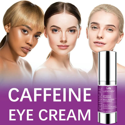 1% Retinol Eye Cream - Anti-Wrinkle, Firming  Hydrating with Peptides & Vitamin C Whitening Cream for Dark Skin Anti Aging Cream