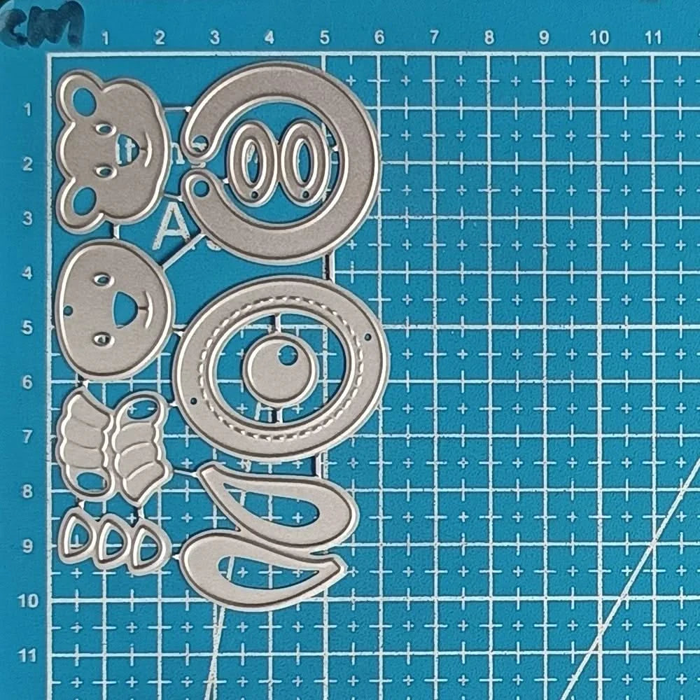 Baby Toys Metal Cutting Dies Diy Scrapbooking Photo Album Decorative Embossing Paper Card Crafts