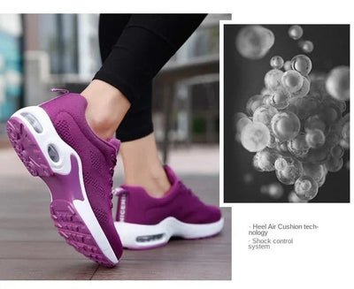Sports Shoes for Women Spring White Breathable Casual Sneakers Summer Breathable Air Cushion Running Zapatillas Mujer Girl Shoes