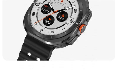 2025New Galaxy Watch 7 Ultra Smart Watch Men 32GB Memory GPS NFC AMOLED Screen Fitness Tracker Health Smartwatches For Samsung