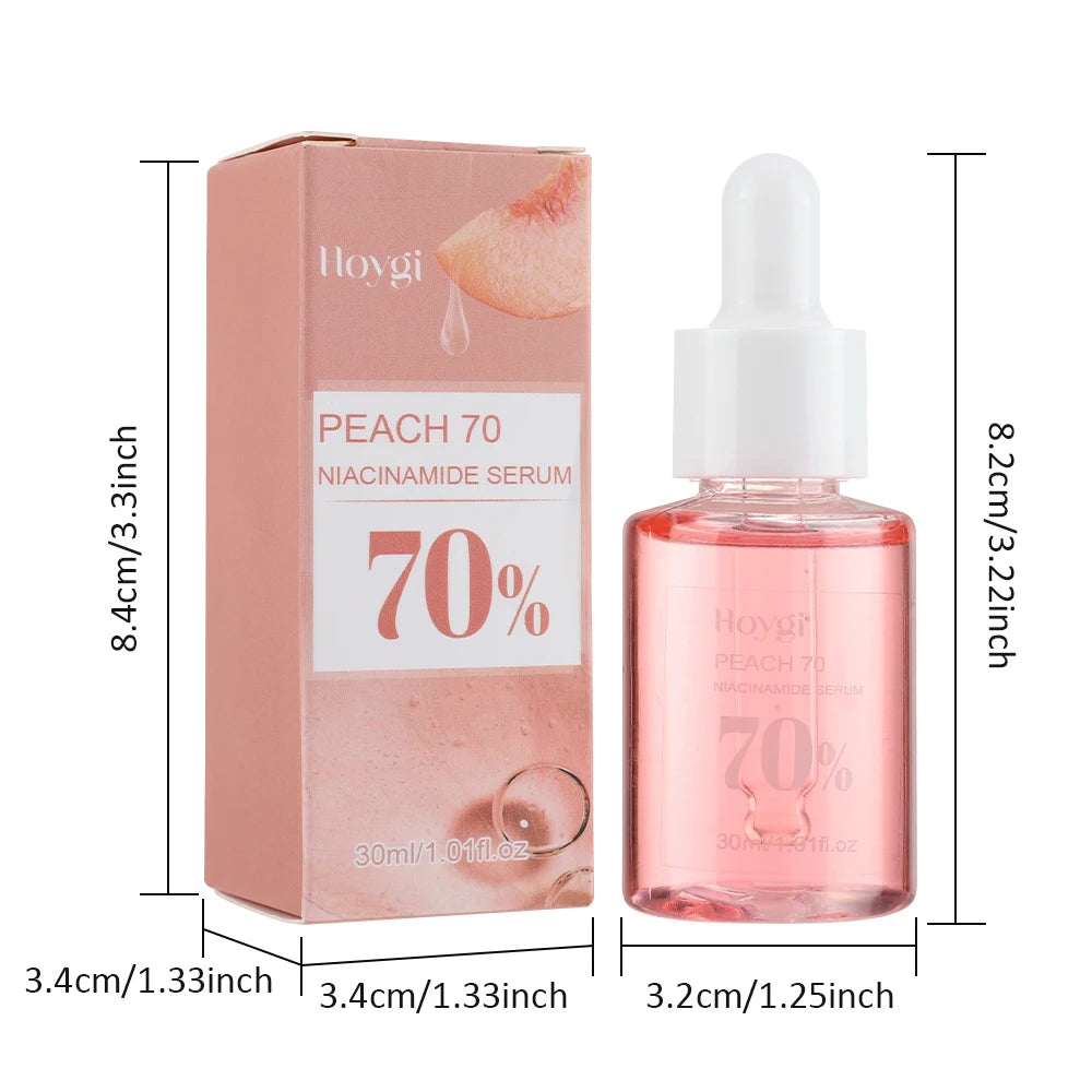 Niacinamide Facial Serum Hyaluronic Acid Vitamin B12 deep hydration Pore Minimizer for Face Brightening Glowing Skin Essenece