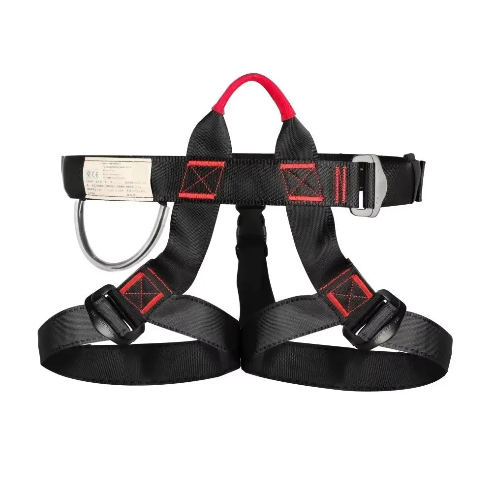 Waist Support Outdoor Sports Harness Strong Safety Rock Climbing Harness Stable High Capacity Climbing Half Body Safety Belt