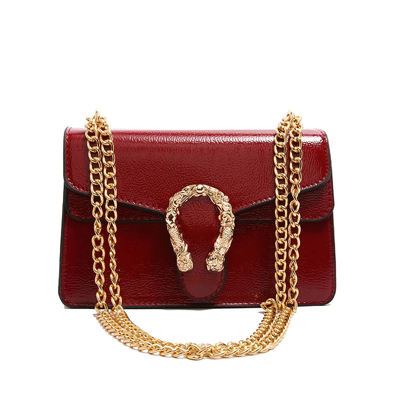 Luxury Brand Leather Handbag For Women Elegant Classic Popular Ladies Shoulder Bag By Famous Designer Modern