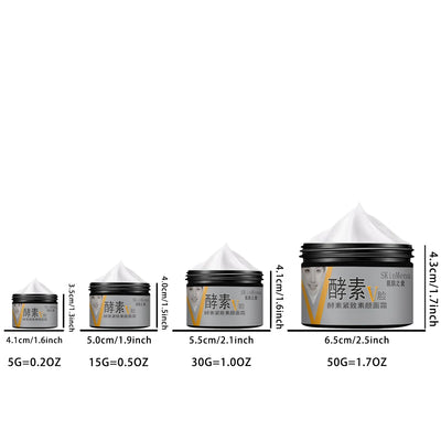 Enzymatic firming skin care face cream contains curcumin and betaine