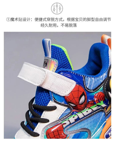 Boys' casual sports shoes | Lightweight and cushioned running shoes | 5-12 year old children's sports walking shoes | Shock abso
