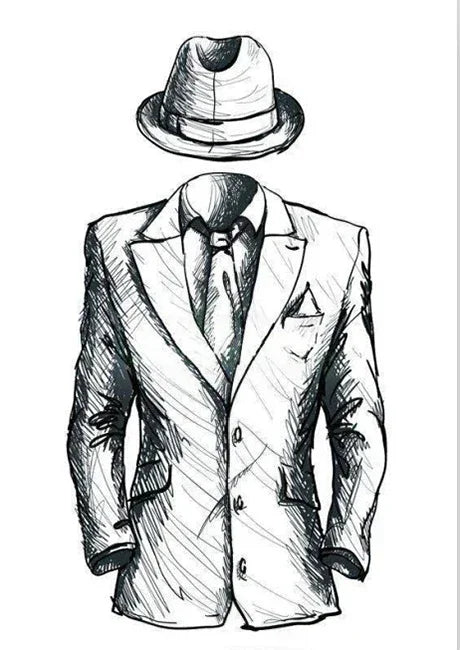 Luxury Suits for Men Red Blazer Black Pants 2 Piece Double Breasted Peak Lapel Slim Fit Male Clothing Customized Costume Homme