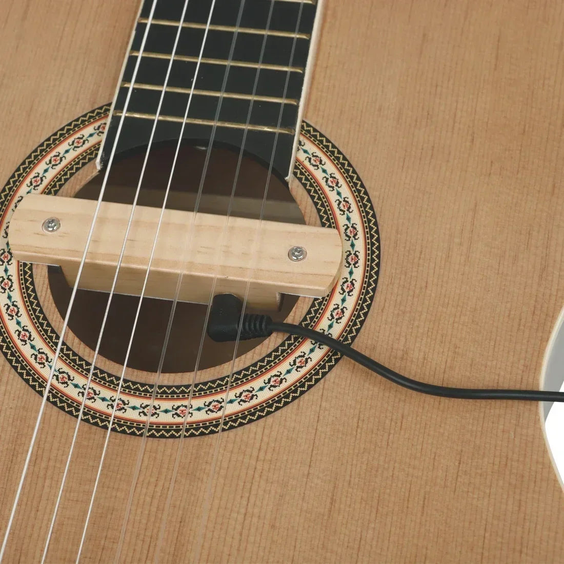 Acoustic Guitar Pickup Guitar Sound Hole Pickups Amplifier Reduction Clarity High Beginner Pickup Acoustic Guitar Accessory