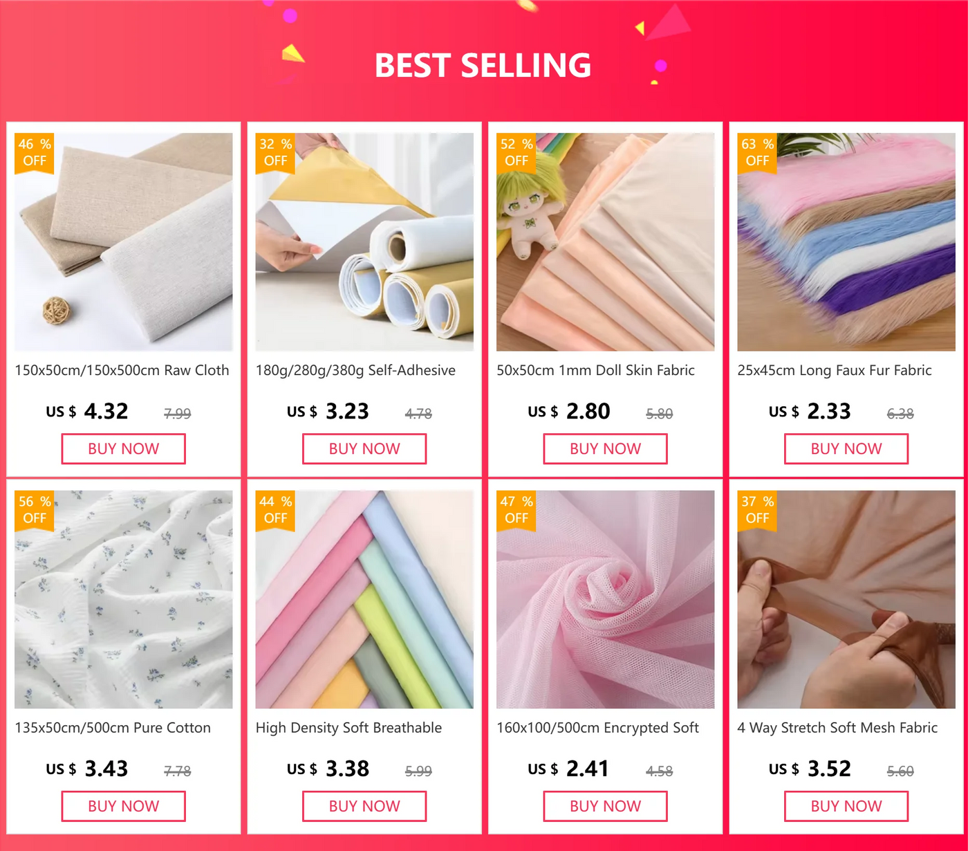 145x50/100cm Cotton Linen Small Floral Printed Fabric For Women's Clothing, Decorative Fabric DIY Handmade Sewing Cloth TJ20270