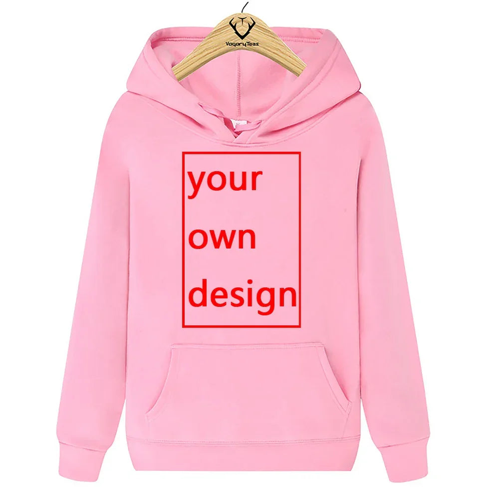 Men Hoodie Autumn Hip Hop Streetwear Men Pullover Sweatshirts Hoodies Print Your Own Design/LOGO/QR code/photo casual Hoodie
