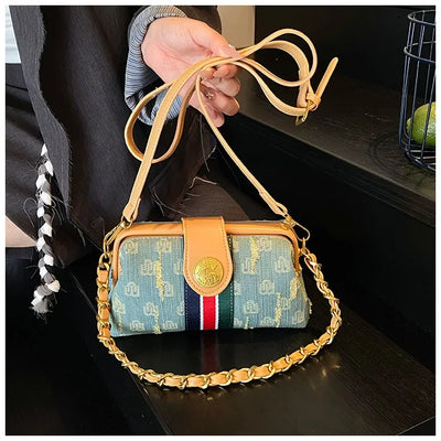 Luxury - Grade 2025 Women's Niche - Designed Cowboy - Cloth Bags - Fashion - Forward Crossbody, Shoulder & Under - Arm Bags