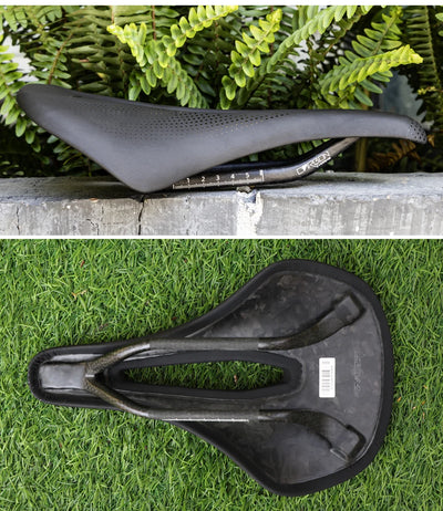RYET 3D Printed Bike Carbon Saddle 140mm 142mm Super Light Road MTB Racing EVA Saddles Bicycle Seat Cushion Cycling Seating Part