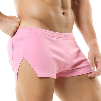 High Quality Cotton Boxers Loose Shorts Mens Soft Underwear Panties Lounge Wear Men Breathable Comfortable Arrow Pants