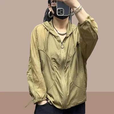 Summer New Fashion Women's Jacket Beach Thin Sunscreen UV Protection Coat 2023 Female Long Sleeve Hooded Jackets Outerwear Tops