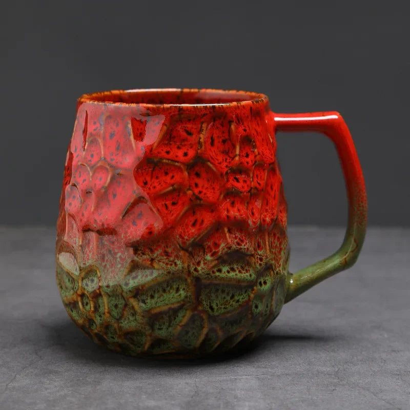 Ceramic Mug with for Home Use High Aesthetic Value for Breakfast Couple's Water Cup Design