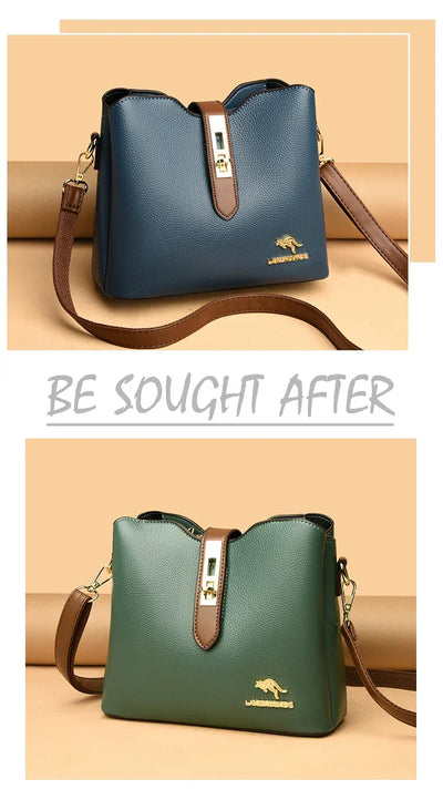 Genuine Brand Soft Leather Women’s Handbags High Quality Small Shoulder Bags Women Luxury bags Fashion Ladies Crossbody Bags Sac