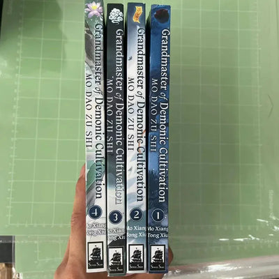 5books/set English fiction books Grandmaster of Demonic Cultivation Mo Dao Zu Shi Novel Vol. 1-5 Comic Book English Manga Novel