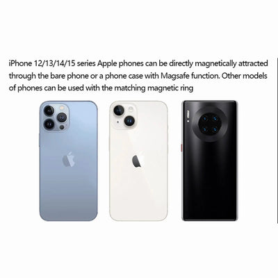 Magnetic Magsafe Phone Holder Mount Folding Cold Shoe Metal Phone Holder Horizontal Vertical Shooting for Camera Monitor Tripod
