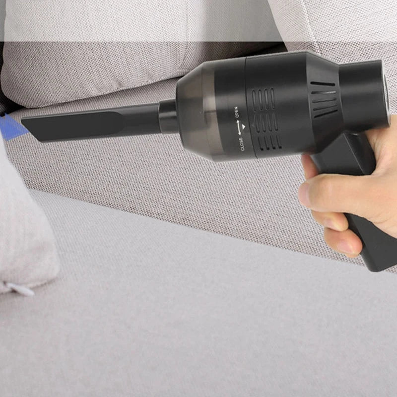 Portable Car Vacuum Cleaner Mini Handheld Vacuum Blowing Dust Home Car Dual-Purpose Pet Desktop Cleaner For Office