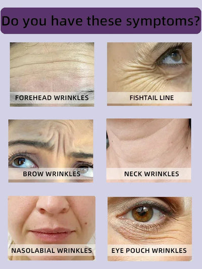 Pure Hyaluronic Acid Facial Serum Anti Wrinkle Aging Facial Wrinkles Serum FADE Fine Lines Around The Eyes Crow's Feet Neck