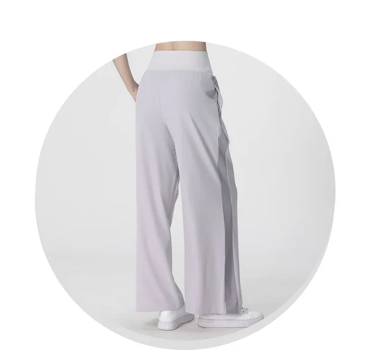 Women Wide Leg Pants Loose Fitness Yoga Pants 2024
