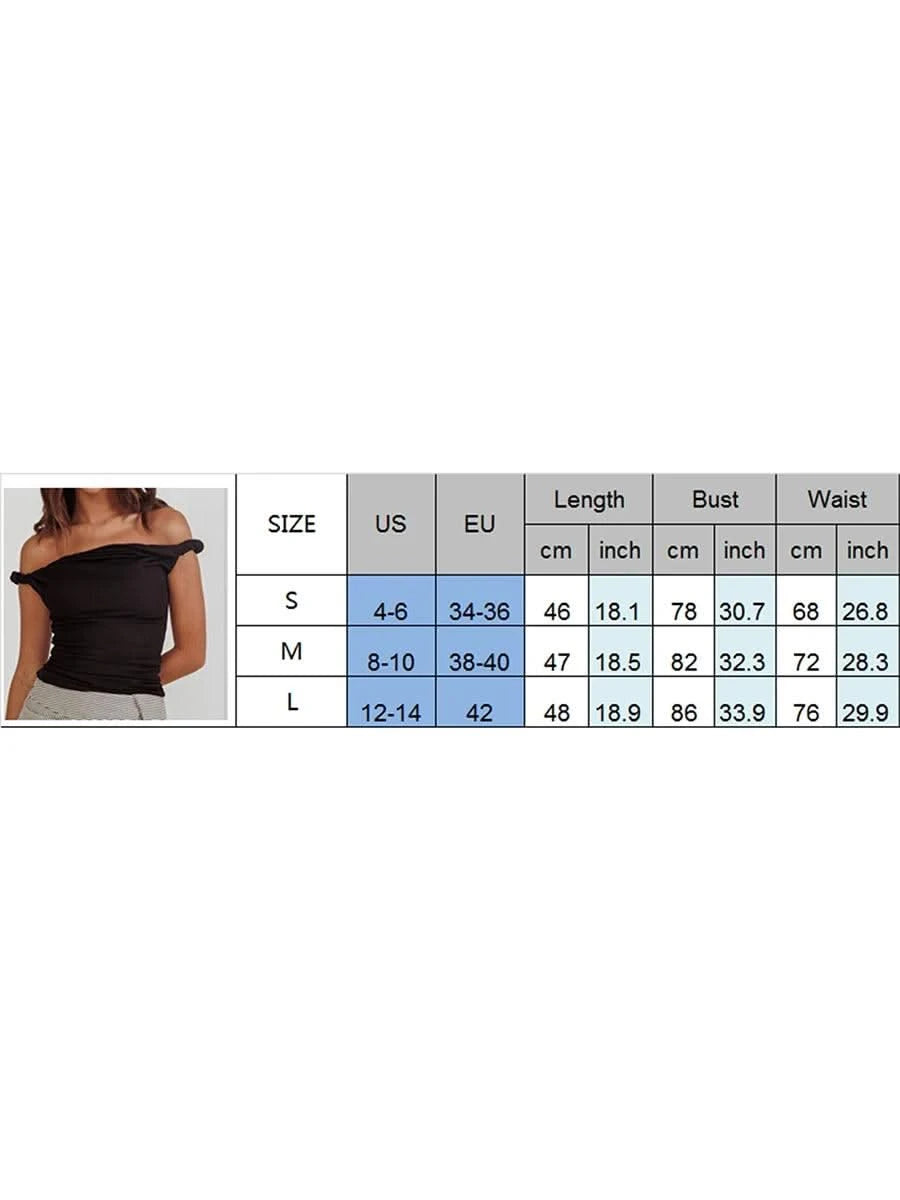 Women Twisted Off Shoulder Tank Tops