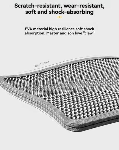 Cat Litter Mat EVA Double Layer Cat Litter Mat Cat Litter Basin Sand Falling Mat Eva Cat Litter Mat Cat Nest Mat Pet Mat