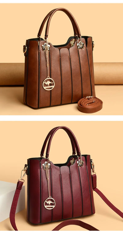 Genuine Brand Luxury Handbag Women Bags Designer High Quality Leather Handbags Large Capacity Shoulder Crossbody Bags for Women