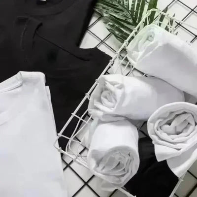 T-shirts for Men Personalized T-Thrashers Y2k Clothing High Quality Summer Tops Vintage Streetwear Short Sleeve Tee White