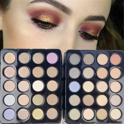 Makeup Set Box Eyeshadow Lip Blush Nail Polish Eyebrow Pencil Multi-functional Palette