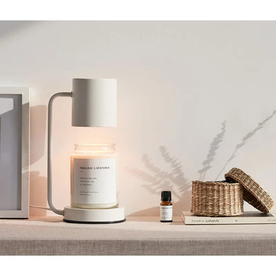 Korean Candle Warmer Lamp Candle Tray  Candle Holder Modern Dimmable Electric Night Light Fragrance Light Desk Decor Lighting