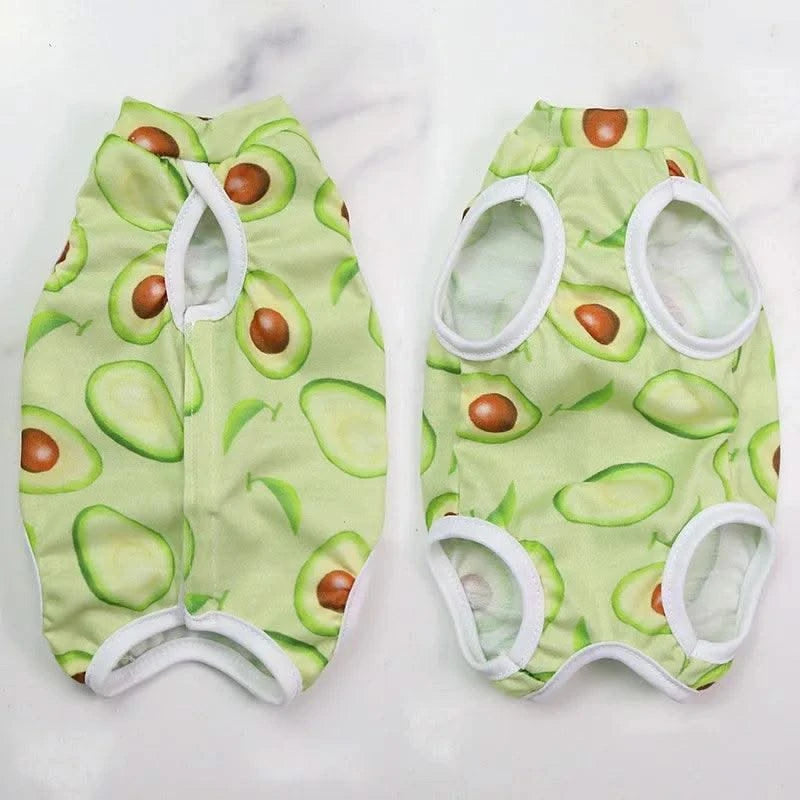 Cat Anti-licking Sterilization Clothes Pet Surgery Suit for Small Dog Cat Weaning Breathable Puppy Anti-scratch Body Strap Vest