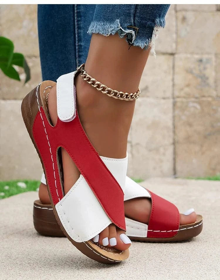 Summer Sandals Shoes Women Party Sandals For Women Outdoor Sandals Ladies Wedge Walking Shoes Beach Female Sandal Women Footwear