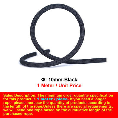 Φ:9mm-14mm,Static Ropes For Outdoor Climbing, High-Altitude Operation, Rapid Descent, Safety Rope, Various Specifications,P738