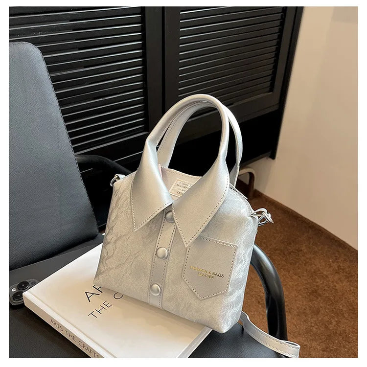 Tote Bag Hand Bags for Women 2024 Designer Handbag Shoulder Square Crossbody Korean Popular Youth Women's Fashion Original