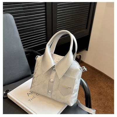 Tote Bag Hand Bags for Women 2024 Designer Handbag Shoulder Square Crossbody Korean Popular Youth Women's Fashion Original