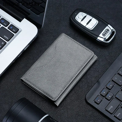 Magsafe Wallet Mobile Phone Bag Credit Card Holder Magnetic Wallet Men Luxury Bank Cardholder Case Minimalist Wallet Card Bag