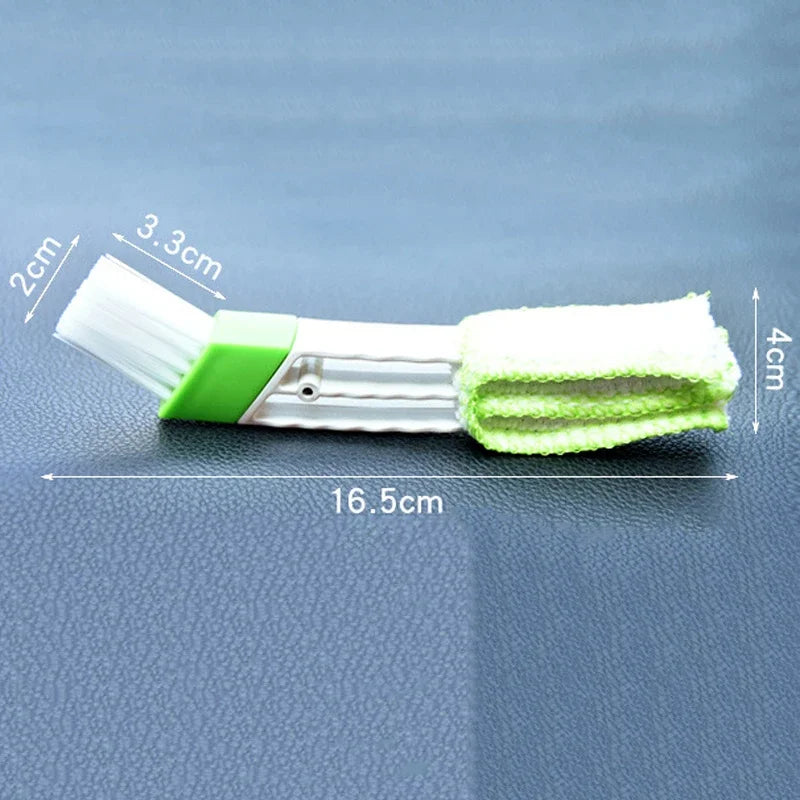 Car Cleaning Tools Air Conditioning Air Outlet Cleaning Dust Removal Soft Brush Multifunctional Auto Interior Cleaning Tool 1Pc