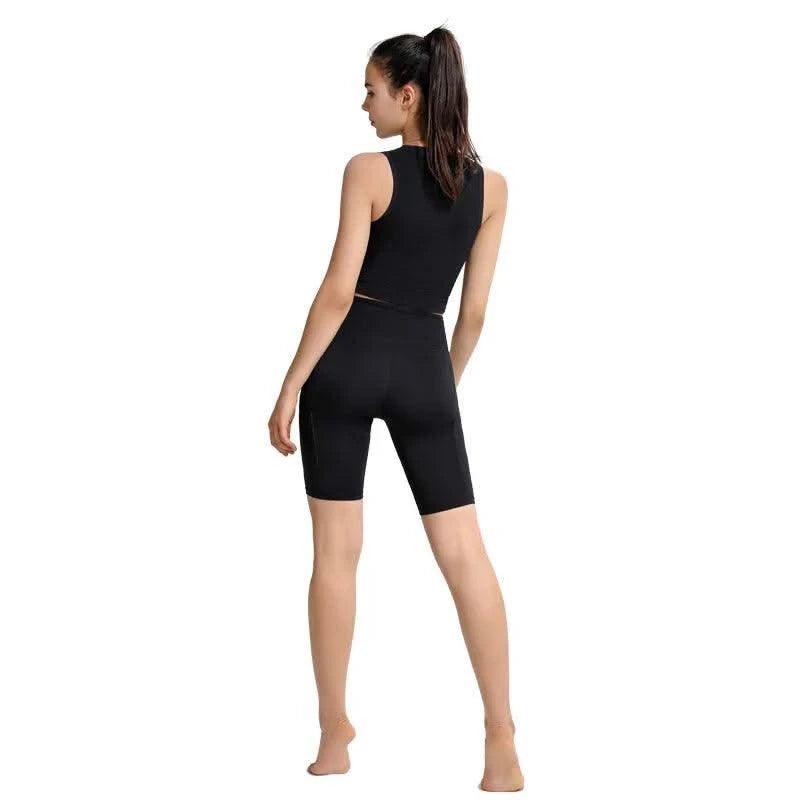 Women's Racerback Sports Bras with Padded - Summer Sleeveless Yoga Top Fitness Workout Running Shirt Breathable Quick Dry Vest