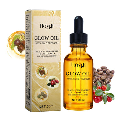 Facial Oil Anti Aging Face Treatment Hydrating Moisturizer Wrinkle Reducer for Dry Skin Rosehip Oil Brightening 30ml Non Greasy