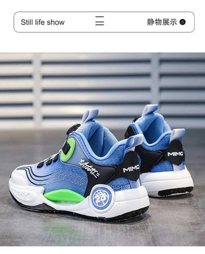 Children Basketball Shoes Boys Sneaker 2025 New Luxury Tennis Shoes 4 To 12 Years Breathable Non-slipp Sports Shoes for Boy
