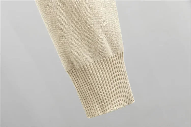 Spring Autumn 3 Piece Women Tracksuits Fashion Knitted Pant Set Ladies Sweater Suit Vintage Fashion Ladies 3 Piece Set