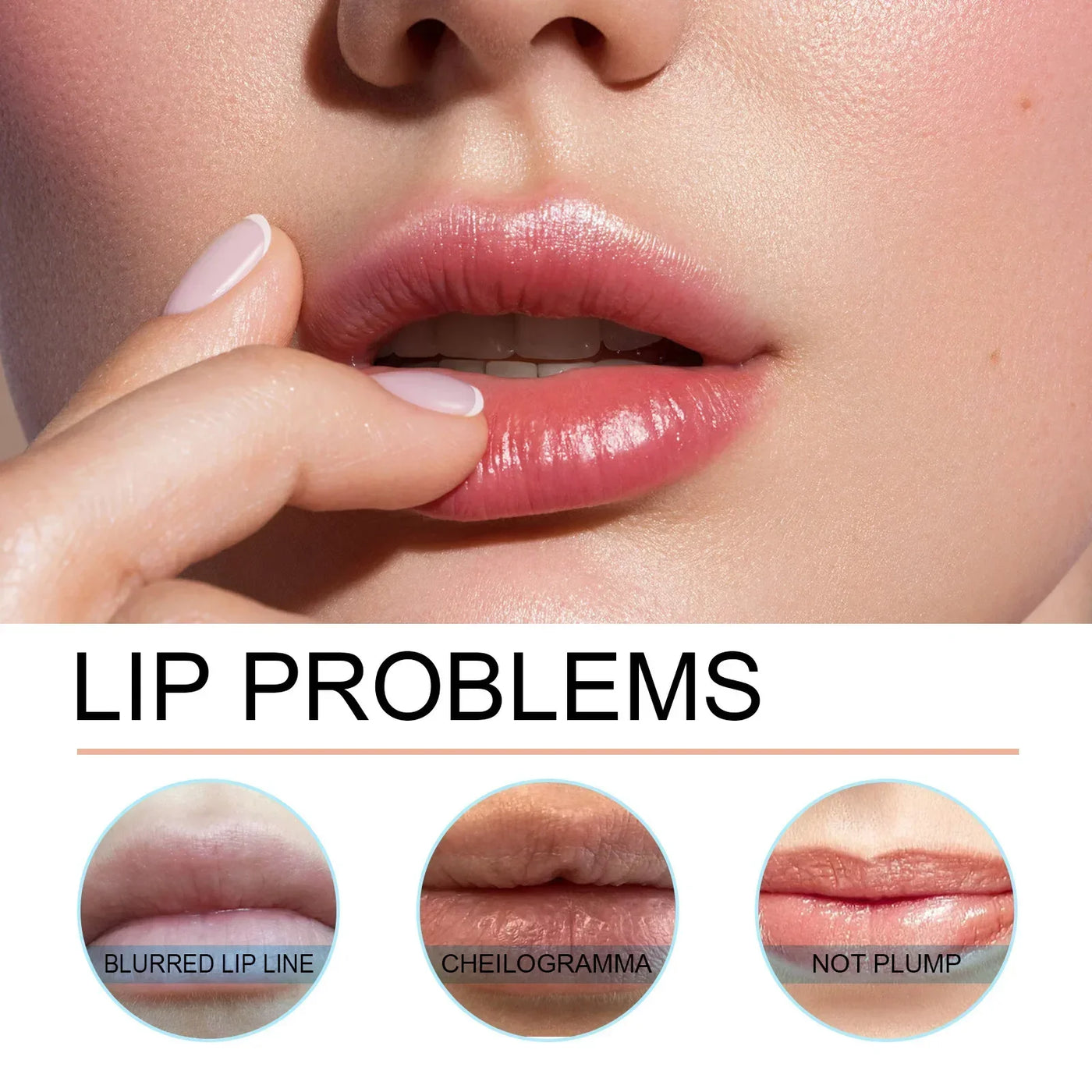 EELHOE Peel Lip Liner Outline Lip Shape Matte Lip Color Non-faint Red Brown Waterproof Long Lasting Contour Liner Lip Brush