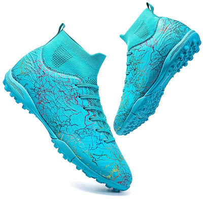 foodball shoes for men sneakers men futsal shoes soccer cleats Above the ankle but not to the knee Anti-slipcolumn sneakers men