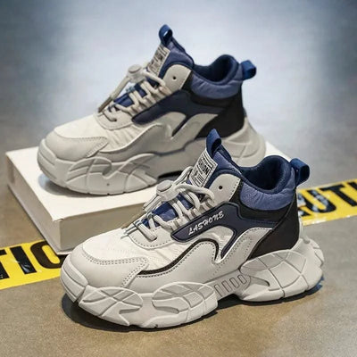 Children's High-Top Trendy Sneakers Shoes For Boys | Fashion & Casual Shoes | Medium and Big Children