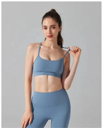 Women's Matching Activewear Set Sports Bra & High Waist Leggings 2-Piece Workout Outfit Gym Clothes for Yoga, Running & Fitness