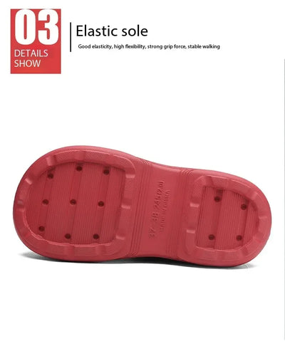 The Mid-top of The Women's Rain Boots Is Available in Solid Multi-color Options Including Waterproof and Anti-slip Flat Shoes