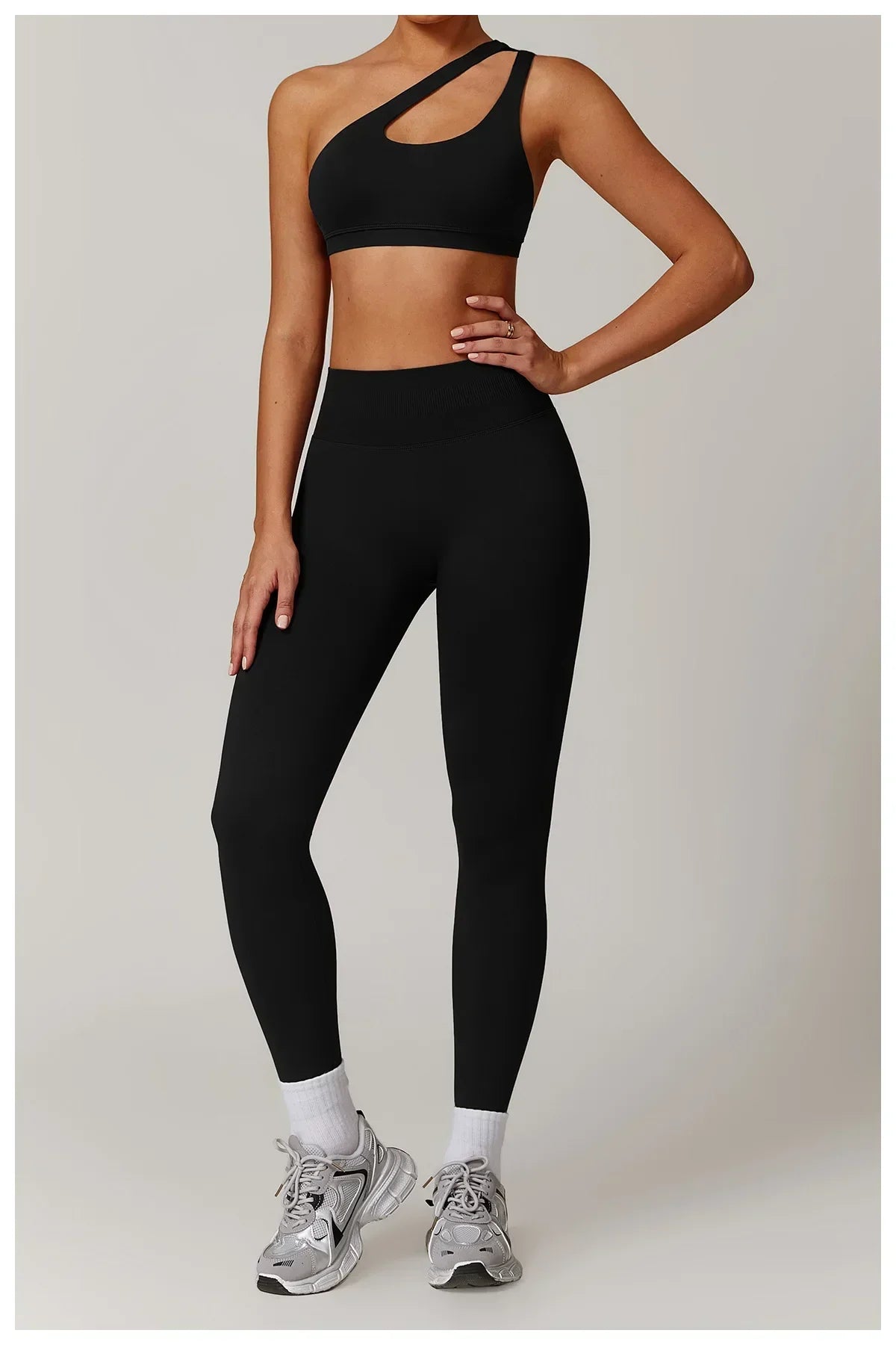 Women Underwear Sports Bra Push Up Fitness Bras One Shoulder Shockproof Yoga Bra Black White Yoga Running Bra Sexy Workout Vest