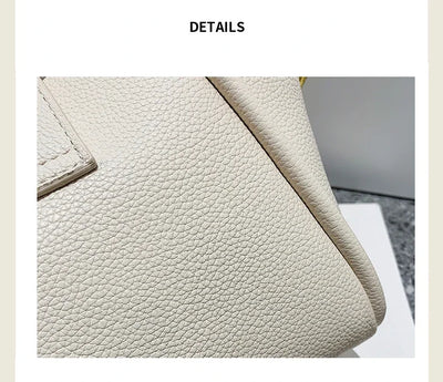 Women's Natural Cow Genuine Leather Shoulder Bag Female High Quality Luxury Designer Handbags Ladies Fashion Tote Crossbody Bags