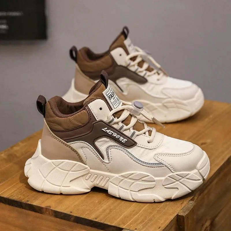 Children's High-Top Trendy Sneakers Shoes For Boys | Fashion & Casual Shoes | Medium and Big Children