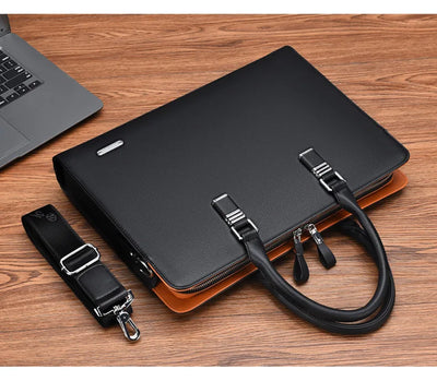Men Business Briefcase for Husband Shoulder Bag MaLE Laptop Briefcases Bags Large Capacity Men's Handbag Bolso Grande Mujer
